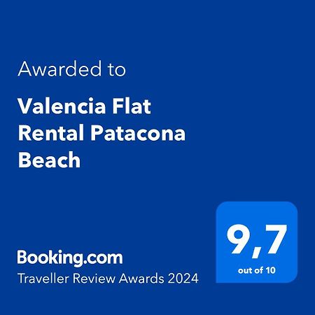 Valencia Flat Rental Patacona Beach Valência Exterior foto